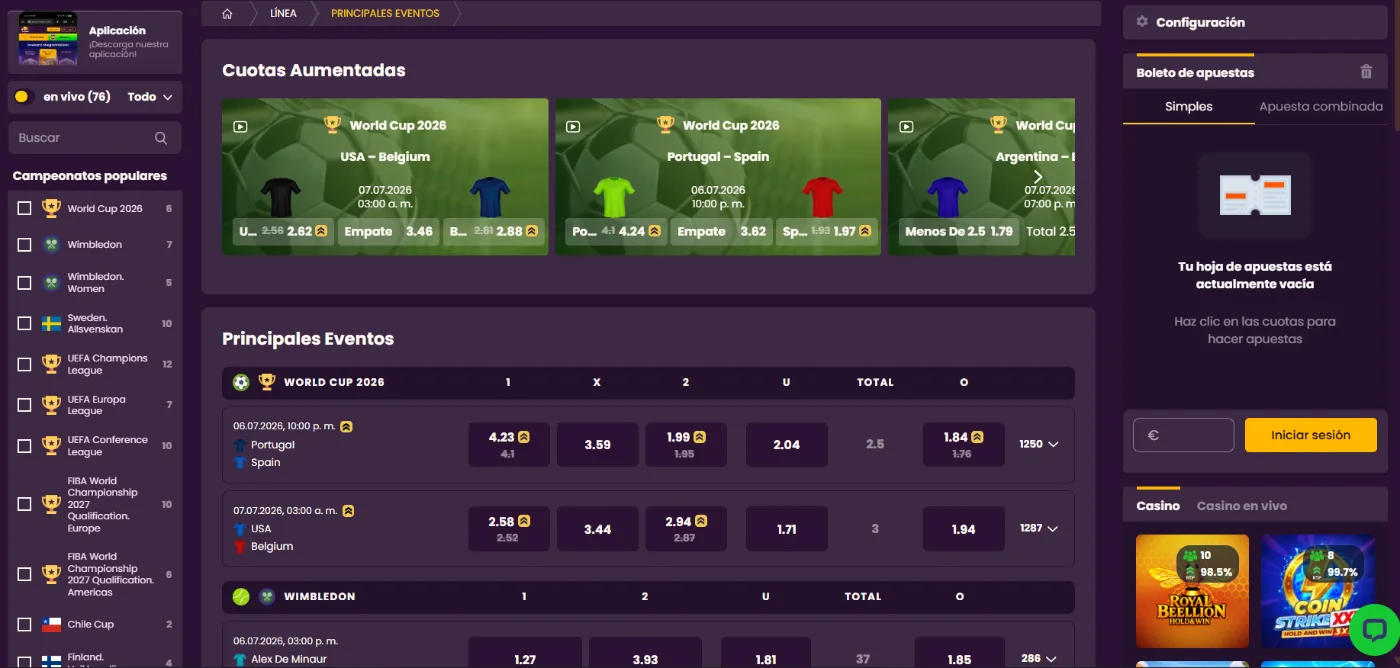 Bizzo Casino Apuestas Deportivas