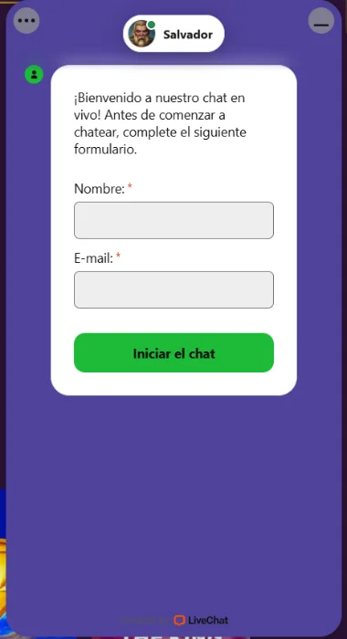 Bizzo Casino versión móvil